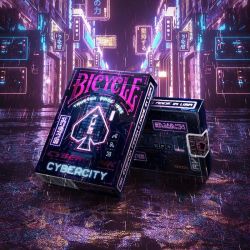 Bicycle Cyberpunk Cybercity krtyacsomag