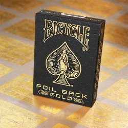 Bicycle Bicycle Foil Back - Gold kártyacsomag