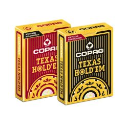 Cartamundi Copag Texas Hold'em Gold Range 100% manyag krtyacsomag