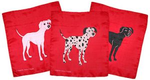  Dalmata kendk (45x45 cm) / Dalmatian Silk Set (18 inch)