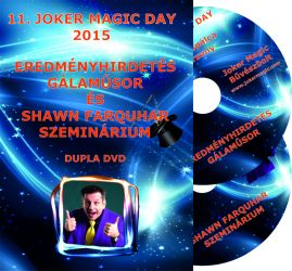 Joker Magic 11. Joker Magic Day 2015, Shawn Farquhar szeminrium + Gla DVD