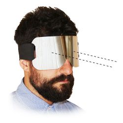  Fm szemtakar / Metal Blindfold