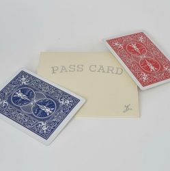  Áthatoló kártya (Bicycle kártyából) / Pass Card
