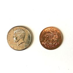 Scotch & Soda - With US half dollar and Mexican centavos