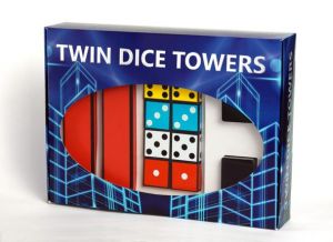 Twin Dice Towers by Joker Magic 