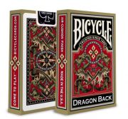 Bicycle Dragon Back - Gold kártyacsomag