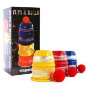 Bűvös poharak - elegáns / Cups and Balls Elegance