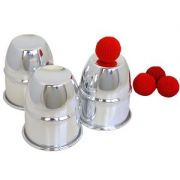 Bűvös poharak - Alumínium / Cups and Balls
