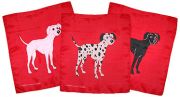 Dalmata kendk (45x45 cm) / Dalmatian Silk Set (18 inch)