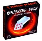 Joker Magic Vanishing Deck (magnetic, made from Bicycle cards)