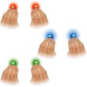 Szellemfny extra (profi, 3 szn, 2 darab) / Ghost Light - Color Changing
