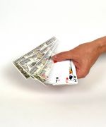 Joker Magic Cards to Money (Made from Bicycle cards)